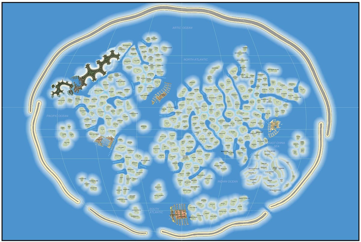 verden kort island Dubai