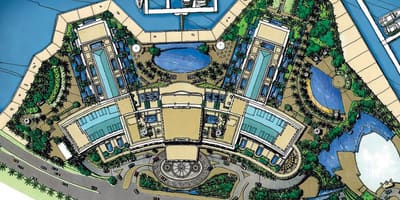 Kort over Palazzo Versace Dubai